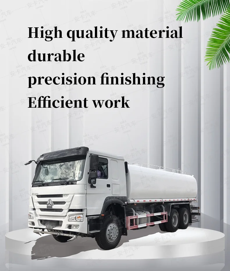 Sinotruk Sitrak 19000L Water Tank Truck 6x4 Water Bowser Sprinkler ...