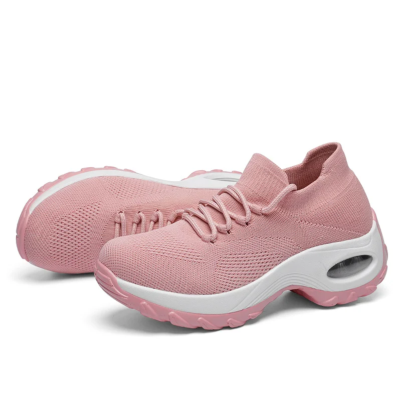 2019 новейший простой дизайн, однотонная мягкая обувь на воздушной подошве, спортивная обувь для девочек