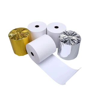New Arrival High Quality Thermal Paper Rolls 80x80 Barcode Label Single Phase Colorful 100% Wood Pulp for Cash Register