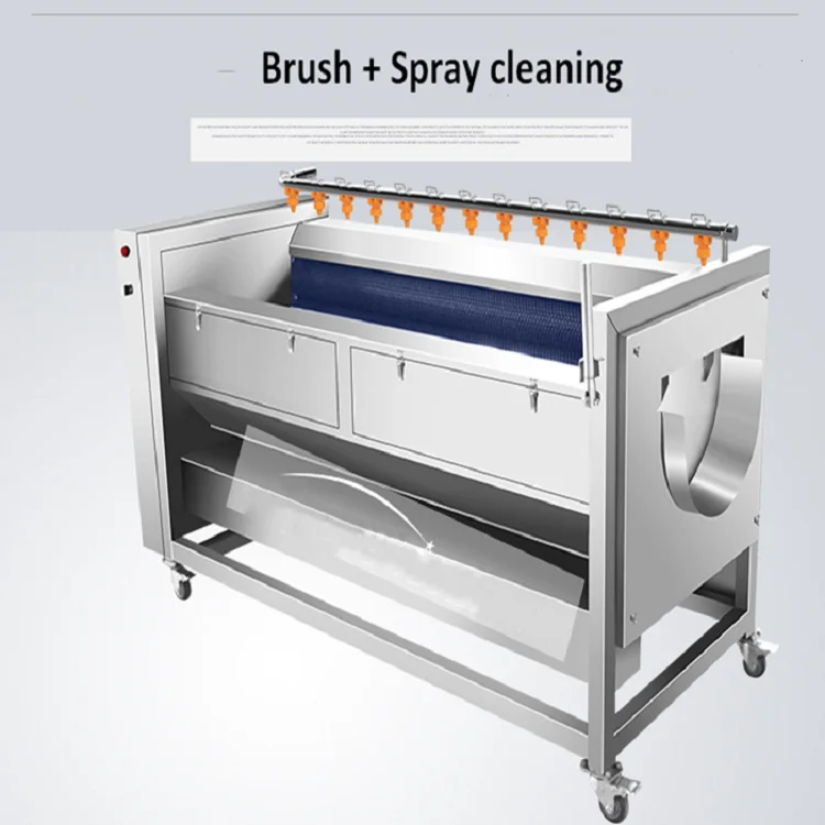 Customized Fruit And Vegetable Hot Water Wash Machine Commercial Salad