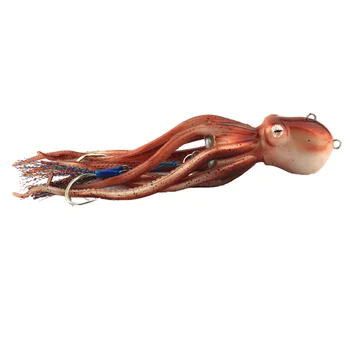 Cross-border Deep Sea Ink Octopus Lure, 180g 200g 300g Bionic Squid Fishing Bait Wholesale – Trolling Lure – view 2