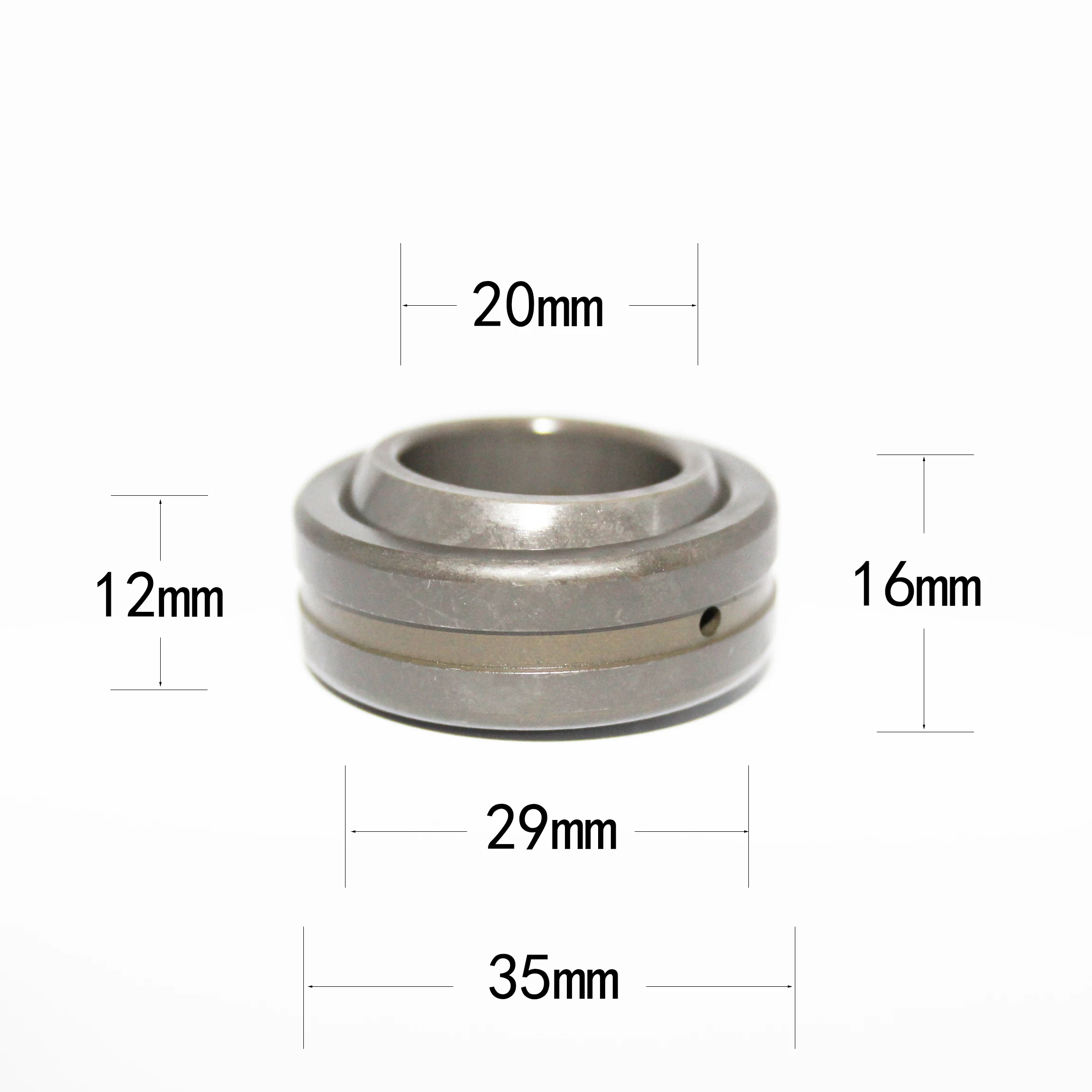 Rolamentos Lisos Esféricos Radiais GE20ES — Fornecimento Direto de Fábrica Chinesa para Máquinas de Cilindro Hidráulico