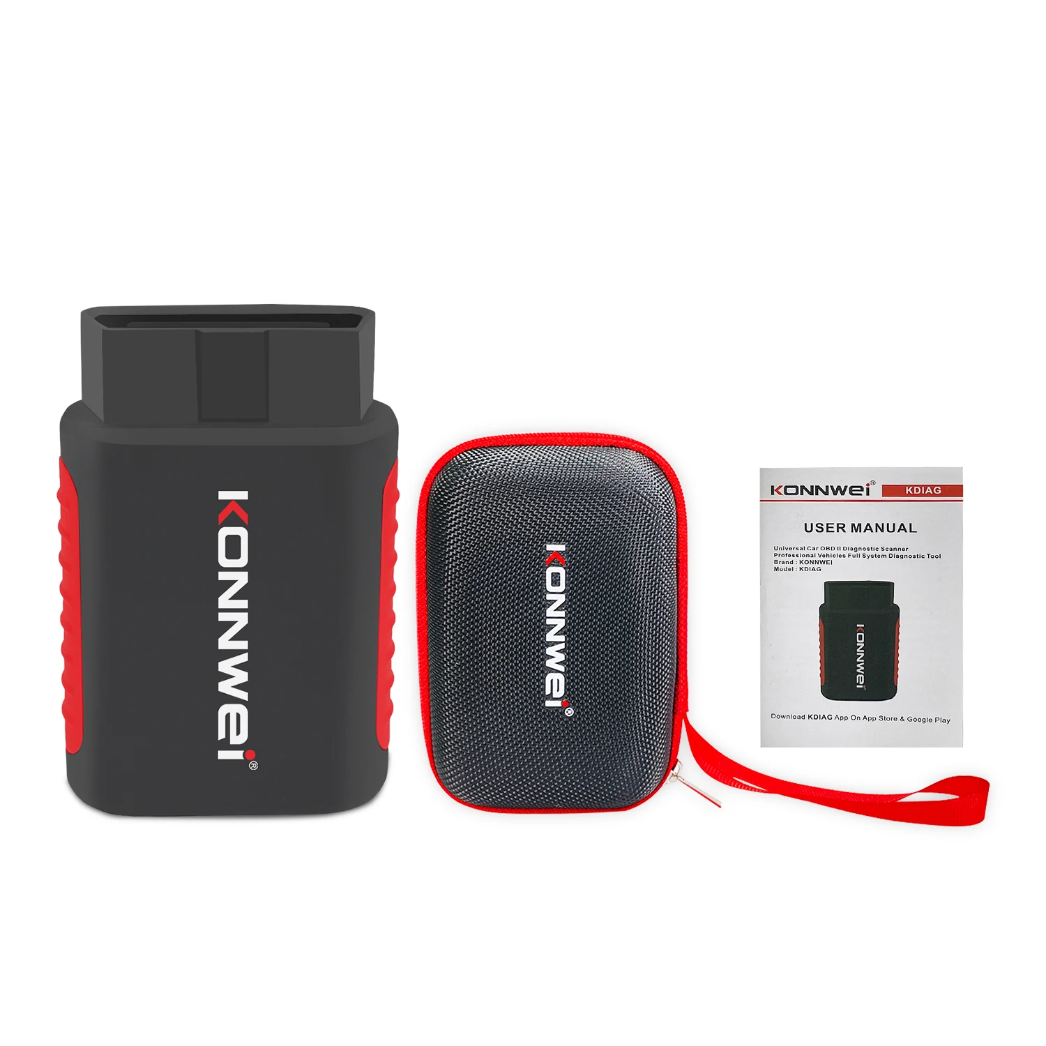 KONNWEI KDIAG Factory Universal OBD2 Scanner Diagnostic Tools Full System Scanner with ABS air Bag for vw for benz for bmw  Cars