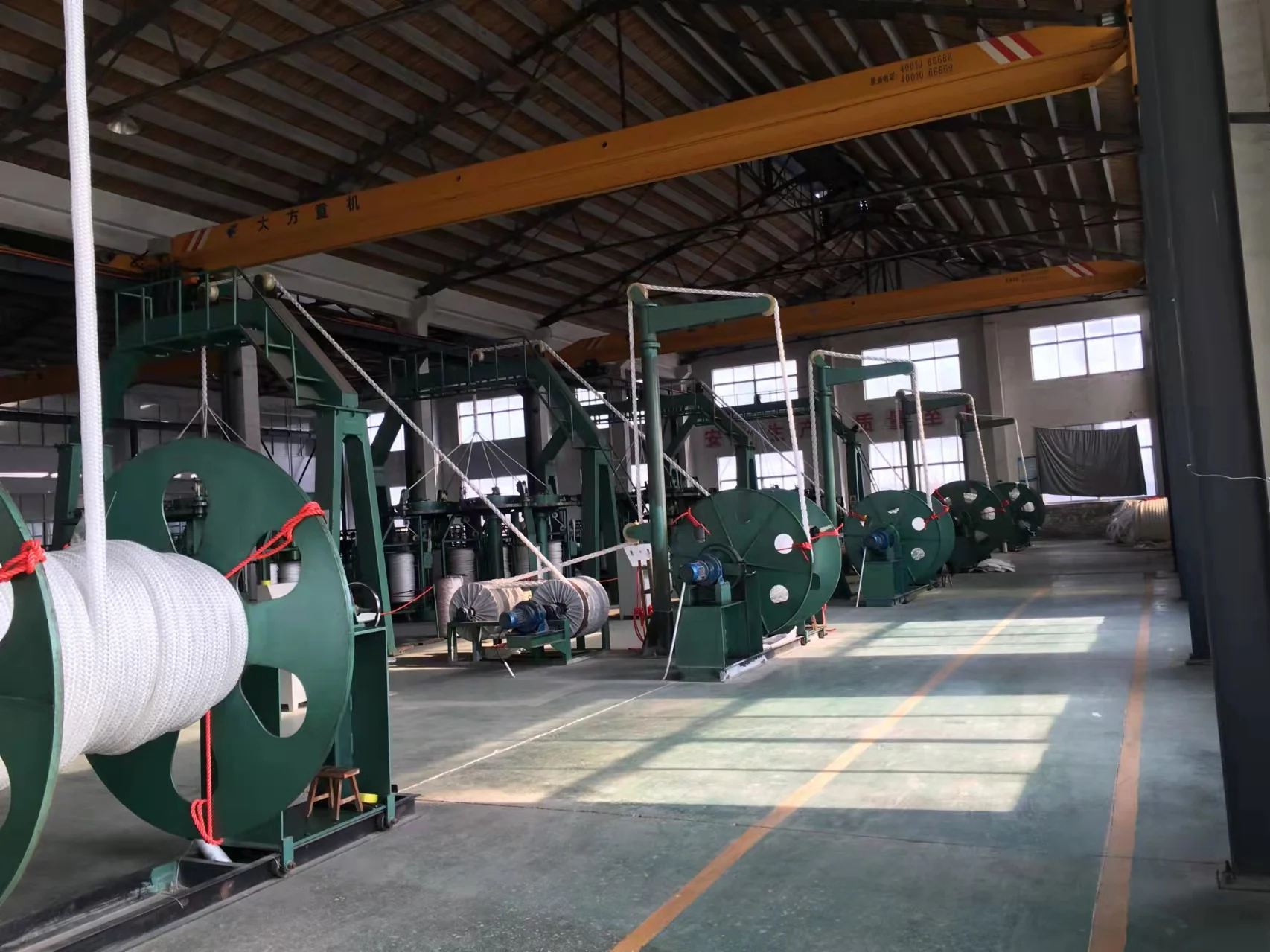 80mm Ropes 80mm Double Braided Single Point Mooring Rope 200m UHMWPE