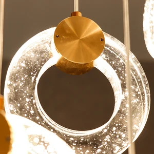 Ceiling Light and Pendant Chandelier Crystal Electroplated Lamp Lighting Living