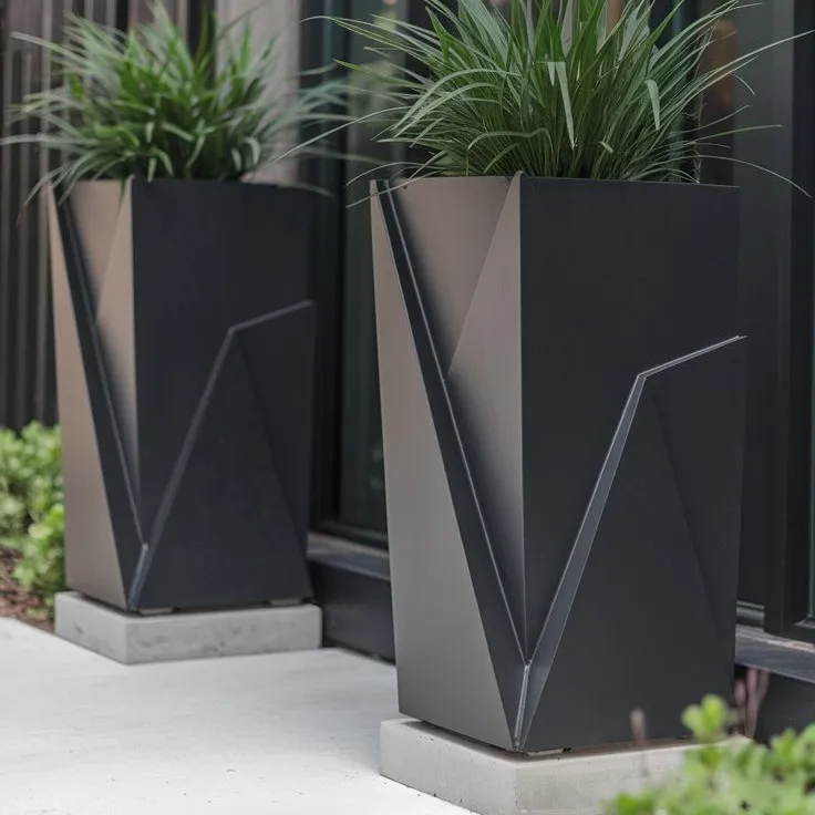 Outdoor Flowerpot Tree Planter Waiting Chair Seat Shopping Mall Outdoor Special Design Leisure Creative Leisure Furniture