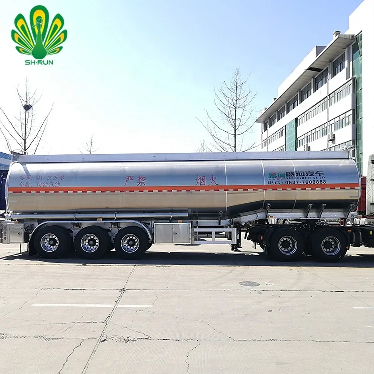 Liquid 40000 42000 Liters Fuel Tank Trailer Oil Tanker Semi Trailer