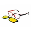 C4 black red-solar clip lens