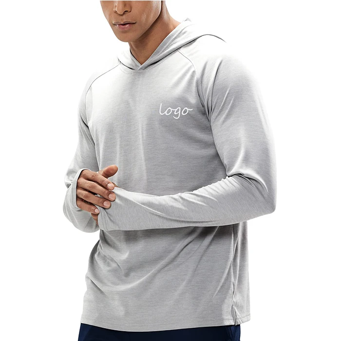 Men's UPF 50+ Sun Protection Hoodie Quick Dry Lightweight