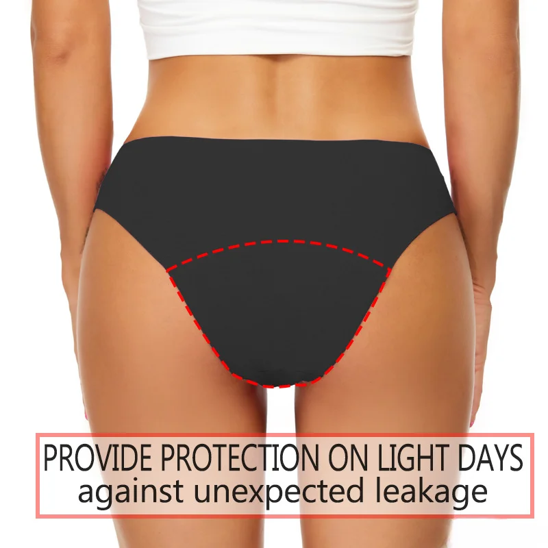 Seamless Period Swim Boyshort -gusset reference