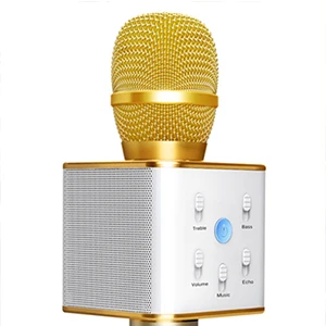 bluetooth Karaoke Speaker Portable Microphone Studio Player Singing Recorder