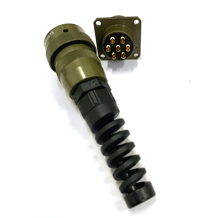 26482ミルコネクタ7ピン円形コネクタケーブルジョイントコネクタ