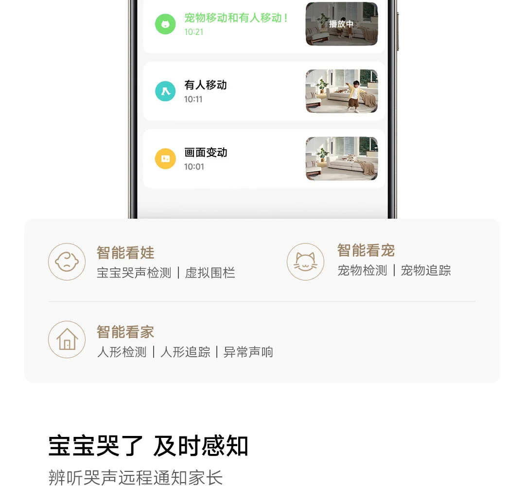 Gadgetoo Xiaomi Smart Camera 4 8 Million Pixels 4K Hd 2.4/5Ghz Dual Band Infrared Night Vision Ai Smart Detection Mihome App Cn Version New-For Xiaomi Smart Camera 4