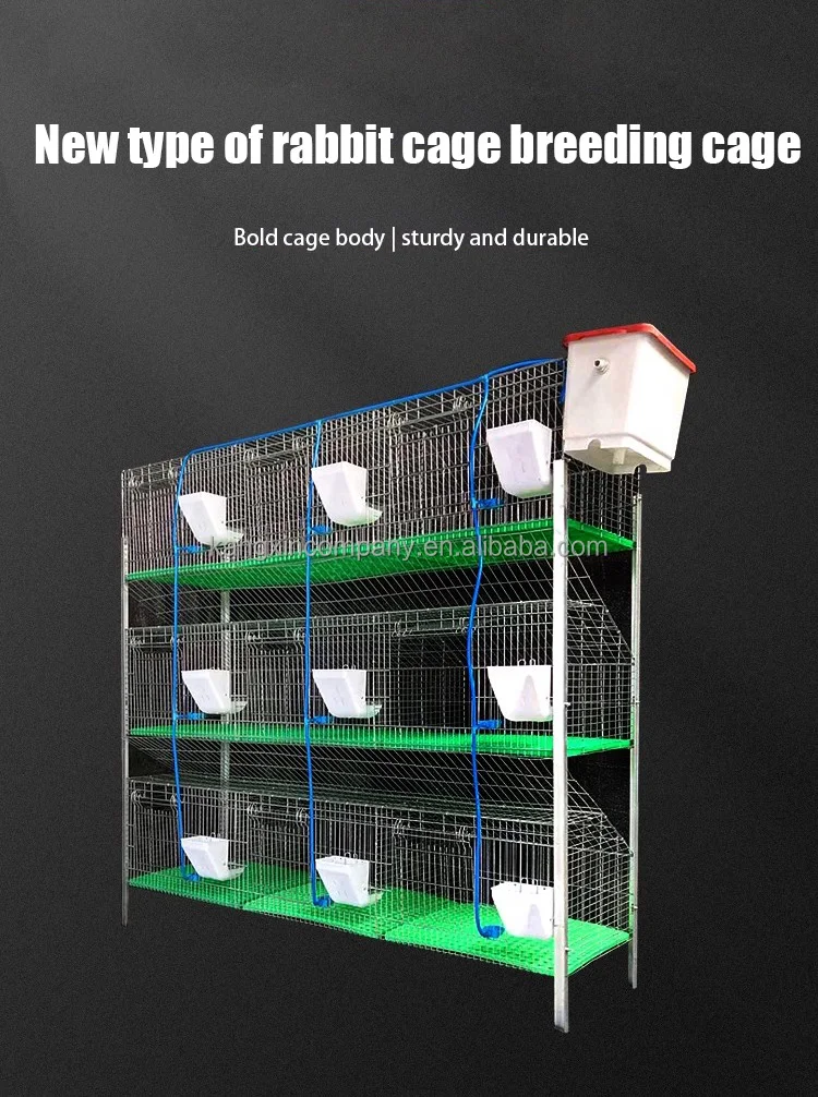 Fully Automatic /two Story Rabbit Cages With Plastic Trays - Buy Rabbit ...