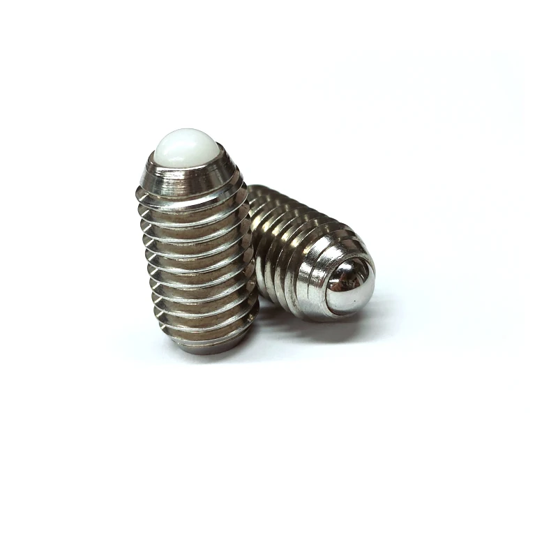 Stainless Steel Slotted Ball nose Spring load Plunger ZBPEU in Stock manufacture