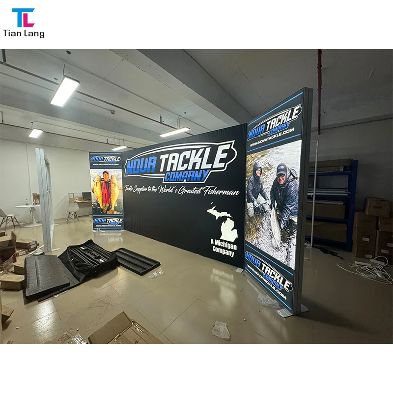 תערוכת אלומיניום לפי בקשת הלקוח למגש תצוגה בתערוכות מוזיקליותolesale 2022 getPrice גיטרה סטנדרד תאורה