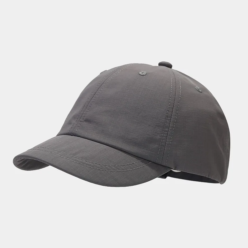 The Most Popular Black Short Brim 6 Panel Structured Baseball Cap - Buy ...