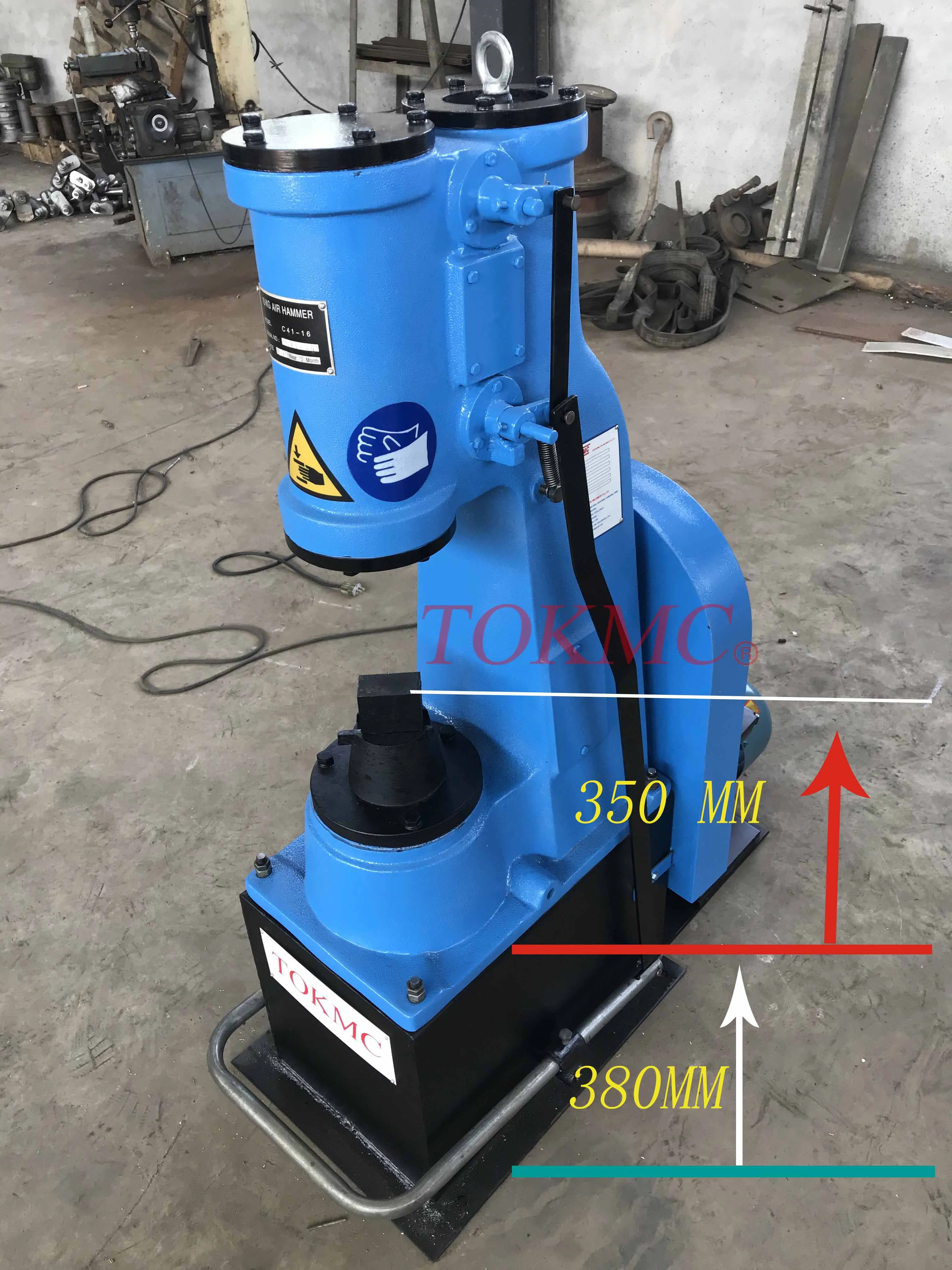 Power Hammer Anyang Forging Hammer 16 KG C41 Blacksmith Power Hammer