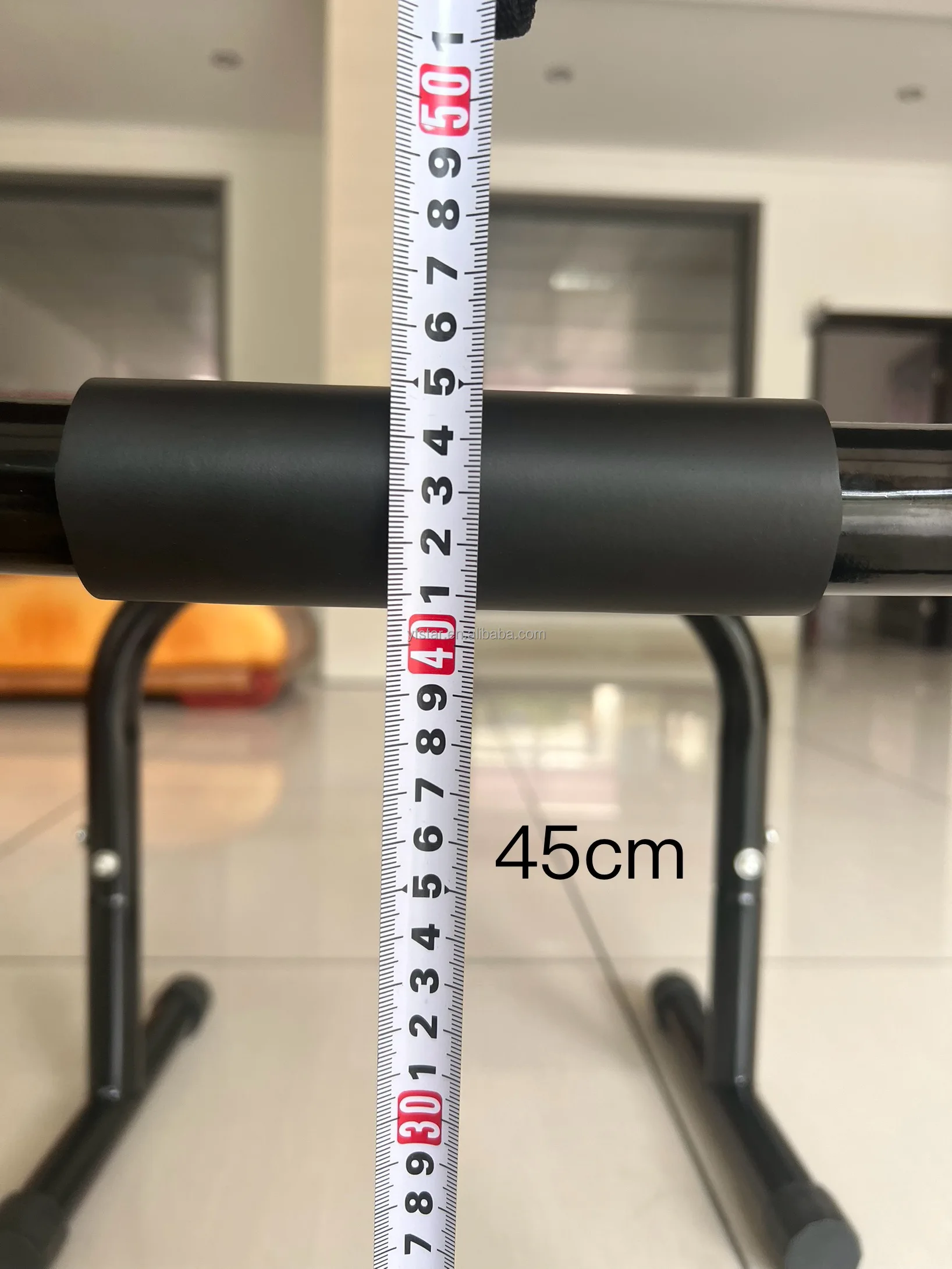家用健身房健身器材可调节双杠体操和力量训练用钢和金属制成