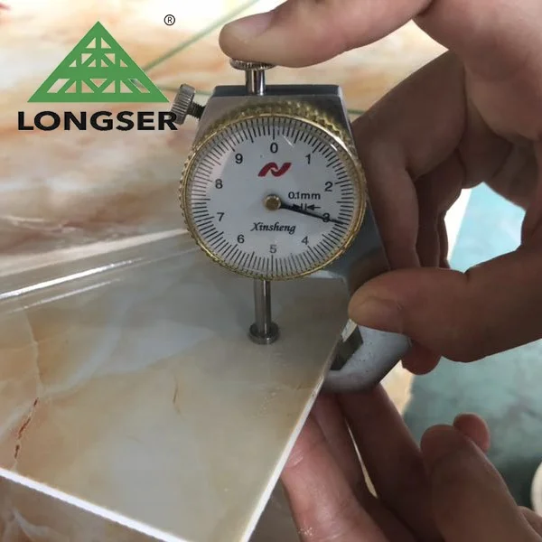 Глянцевые декоративные настенные панели 3,0 мм, 3,5 мм, ПВХ мраморный лист, УФ-панель