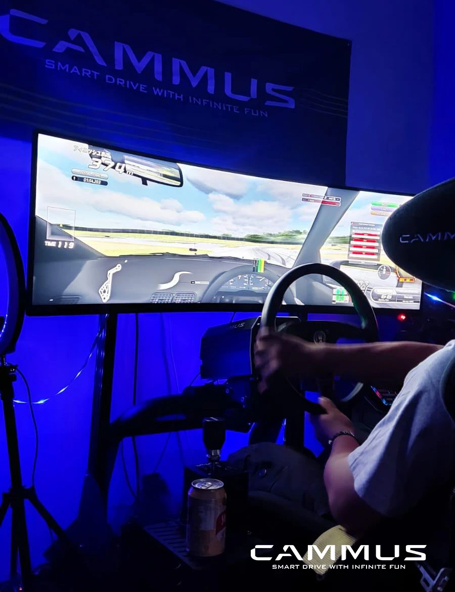 CAMMUS Racing Game Indoor Computer Simulator Pedal Mounting Steering Wheel Assembly Accessories