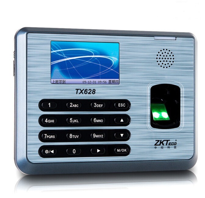 Tx628 fingerprint time attendance and keypad
