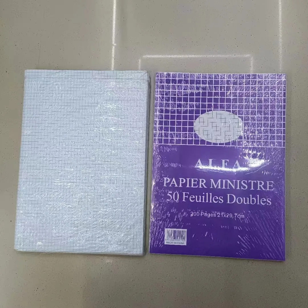 Оптовая продажа блокнот для письма с пользовательской печатью лекций A4 желтый