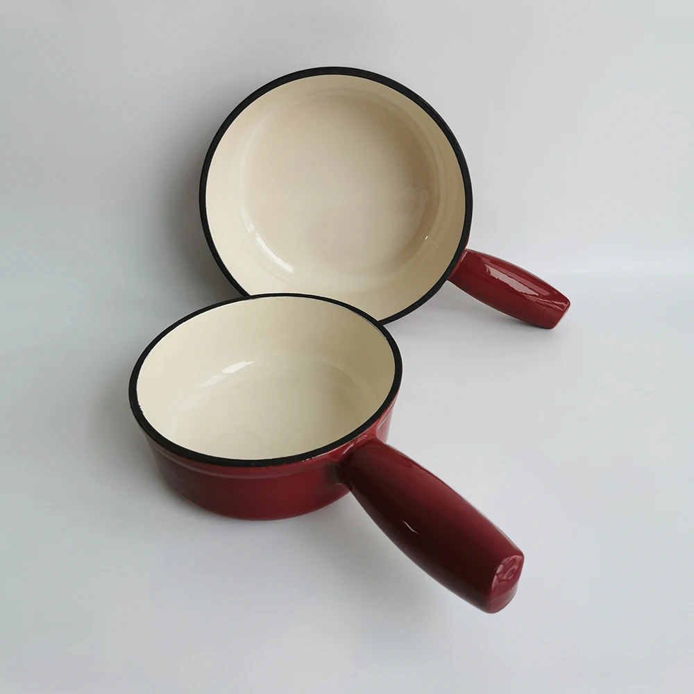 Customized Chocolate Fondue Pot Set Cheese Fondue Caquelon