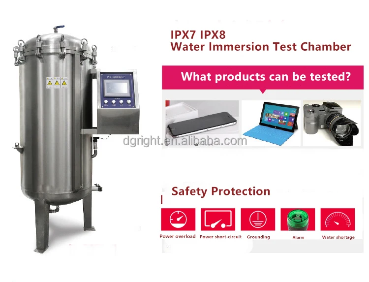 IPX7 & IPX8 Waterproof Testing Machine - Automatic Pressure Water ...