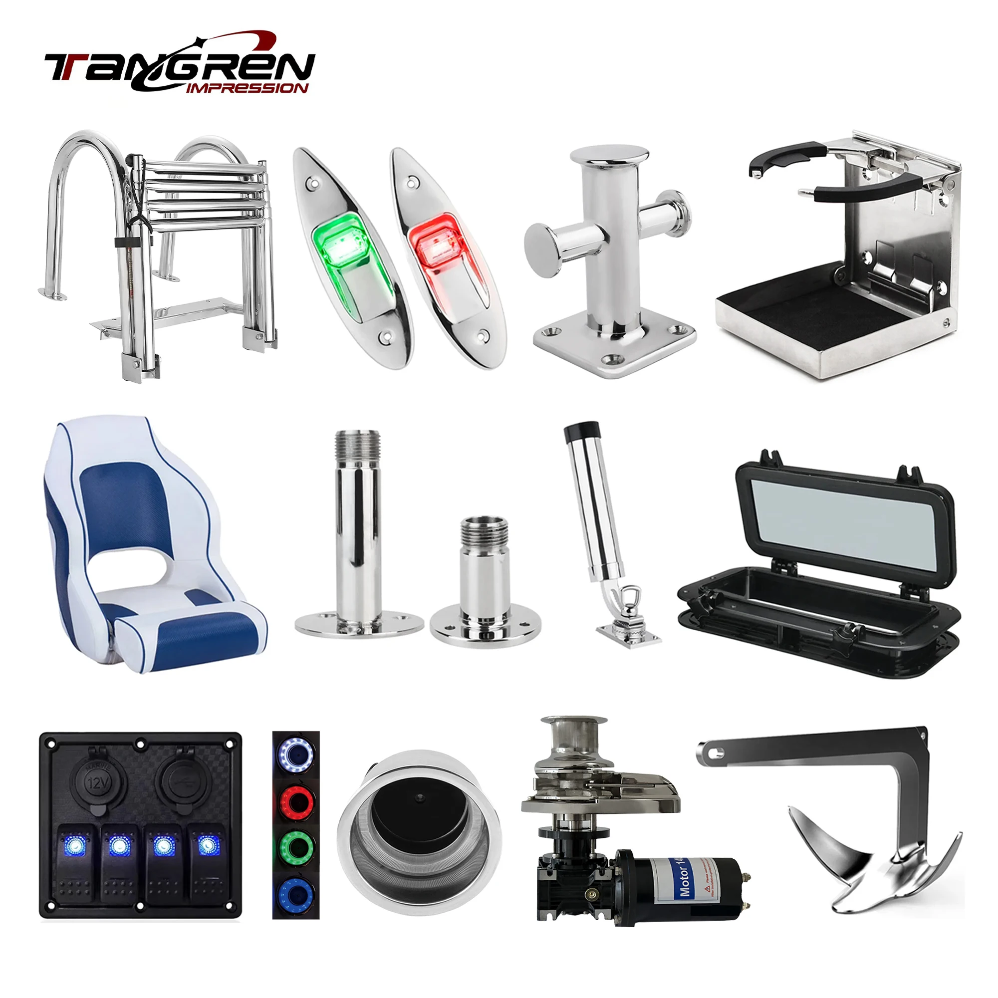 Tangren Impression Marine - Durable AISI316 Stainless Steel Marine Parts
