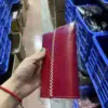Étui en cuir pour cartouche de gaz rouge