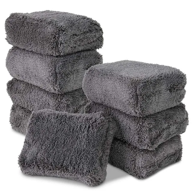 
Водопоглощающая способность кораллового флиса высокой плотности с карманной сетчатой губкой для автомобиля 