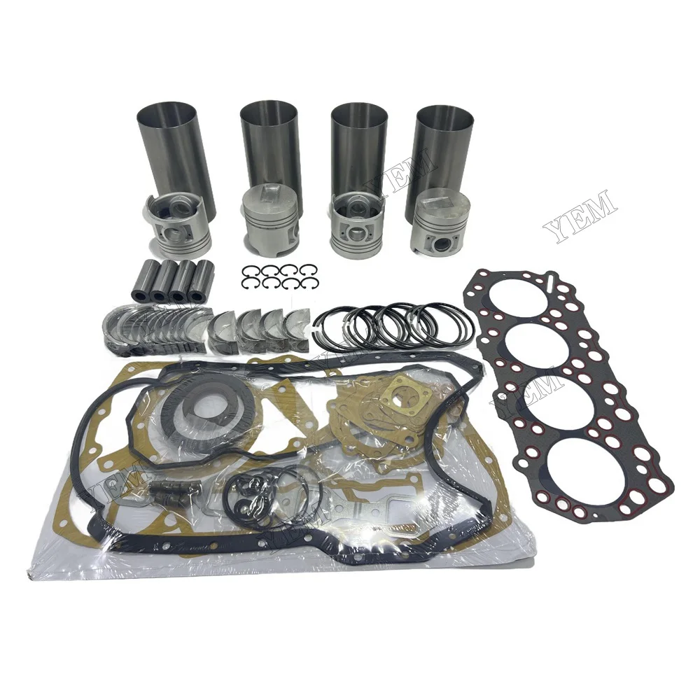 S4Q S4Q2 S4Q2T Overhaul Rebuild Kit STD 88mm for Mitsubishi Engine FD15K FD18K F16C F16D Clark 19-42KW Forklifts Terex HR18