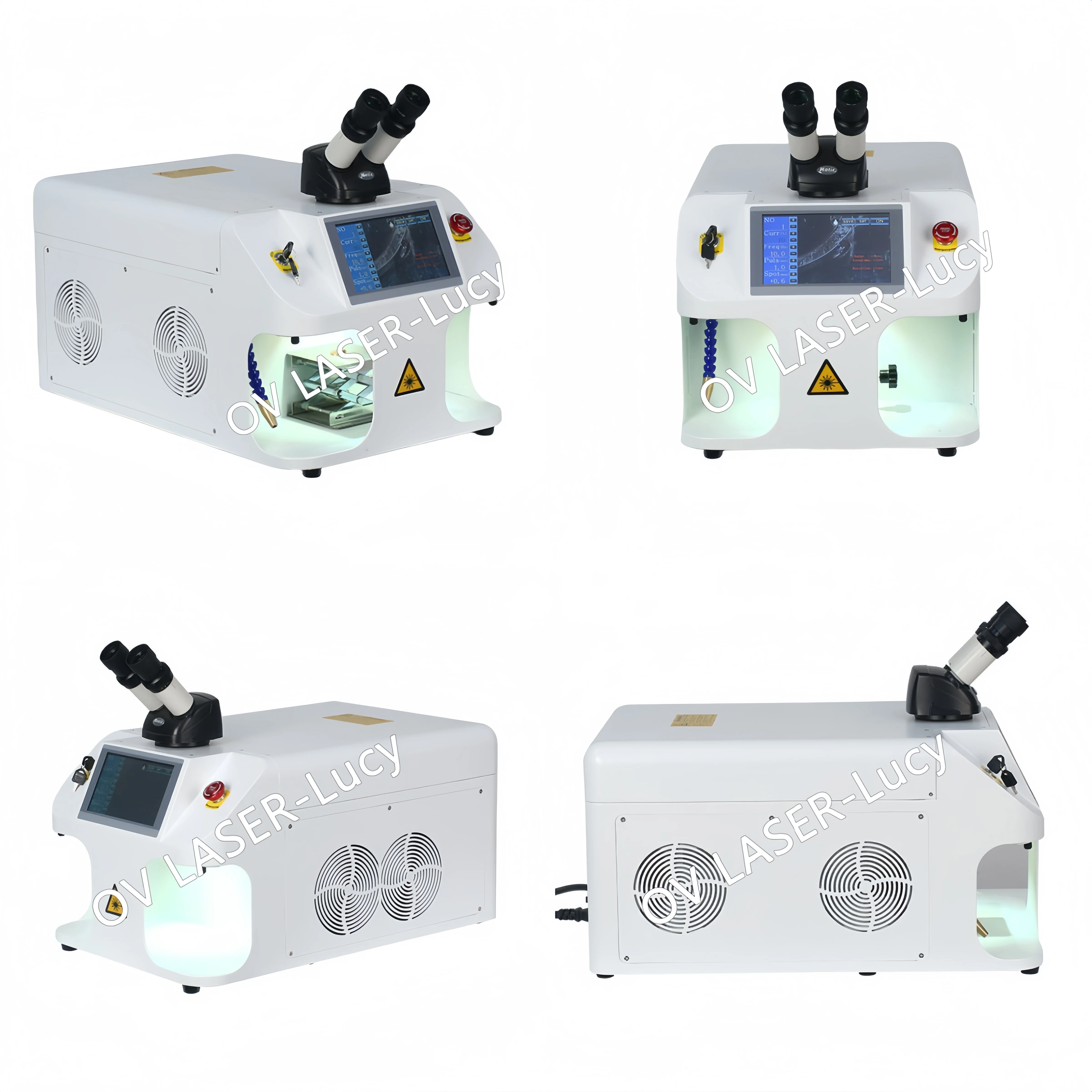 Laser Welding Machine with Small Size for Jewelry Store Spot Welding Machine with Micro Camera