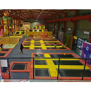 Zhongyi Adults Kid Indoor Amusement Jump Trampoline Park Indoor Trampoline Equipment