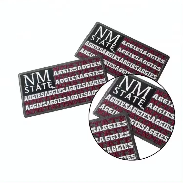 Clothing Felt Fabric Patches Maker Custom Embroidery Your Own Club Patterns Logo Embroidered Badges