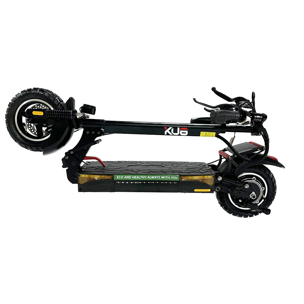 Foldable 48V 13Ah Electric Scooters Powerful for Adult 10 Inch Fat Wheel E-Scooter Drop Shipping EU US Fast Scooter Electric