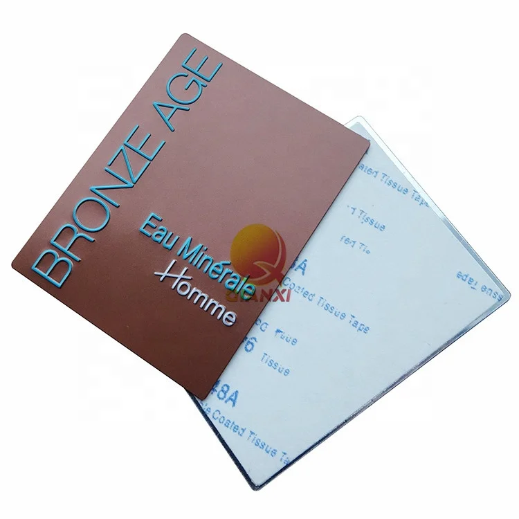 Пользовательская печать, анодированные металлические этикетки, Перманентный клей, промышленные логотипы, таблички, самоклеящиеся Алюминиевые наклейки