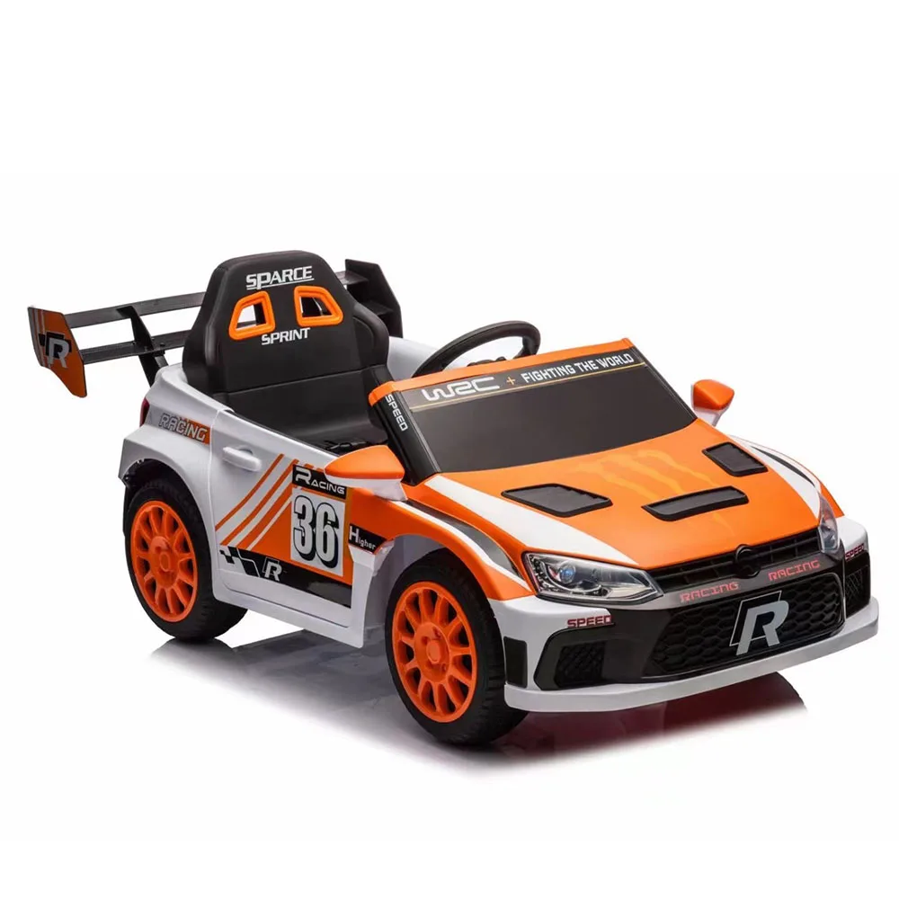 Children's Electric Baby Toy Car - Seats 1-4 Year Old Kids  Four-Wheell Remote Control Sports Car Design Remote Control Vehicle