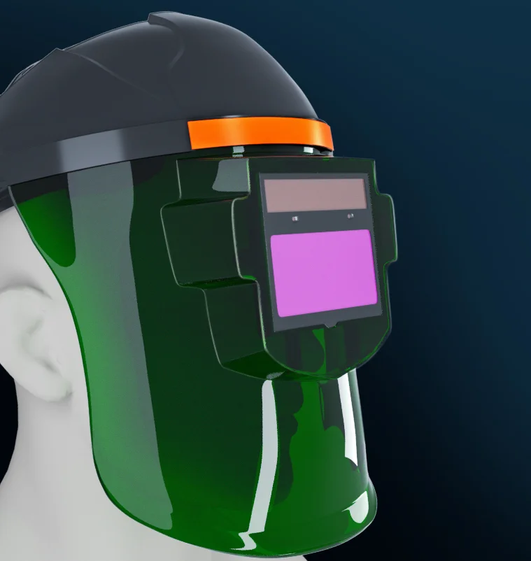 Солнечная приведенная в действие автоматический Затмевая шлем заварки на головке кепки с полным затемнением, диапазон для Тиг Миг ММА ручная Измельчить