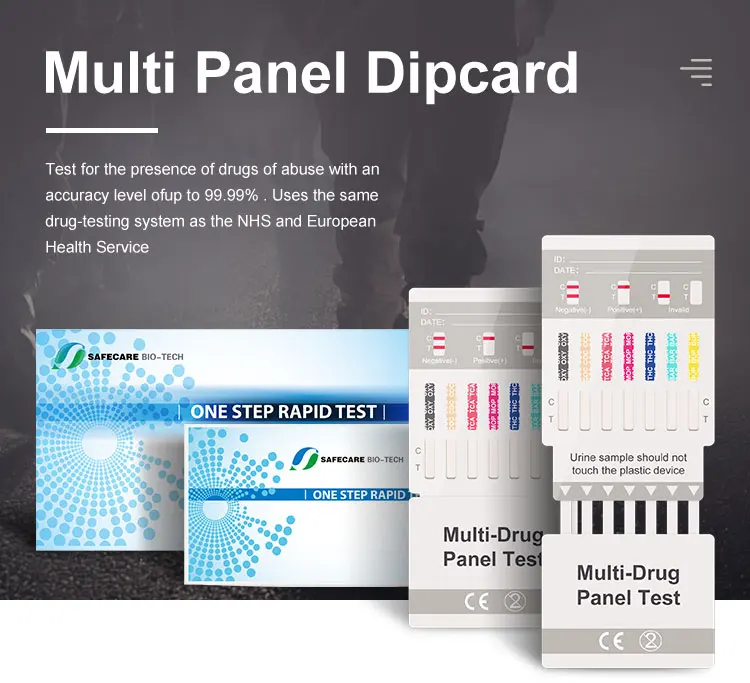 Urine Amp Met 7 Panel Doa Diagnostic Multi Drugs Testing Kit Test For
