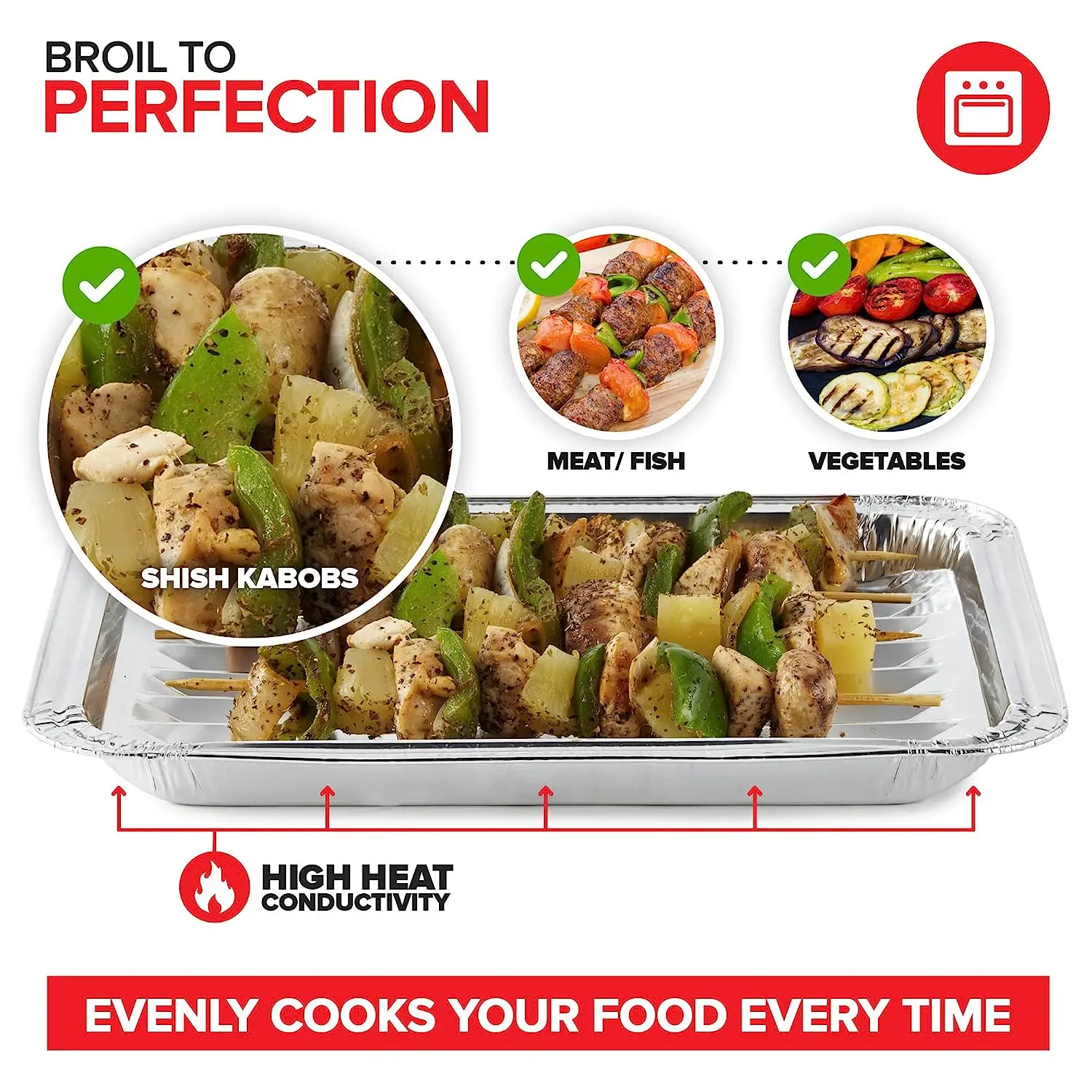 product tia cb27 wholesale high quality reinforced small barbecue aluminum foil plate meal aluminum foil disposable plate container-4