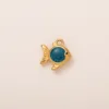 Blue goldfish pendant
