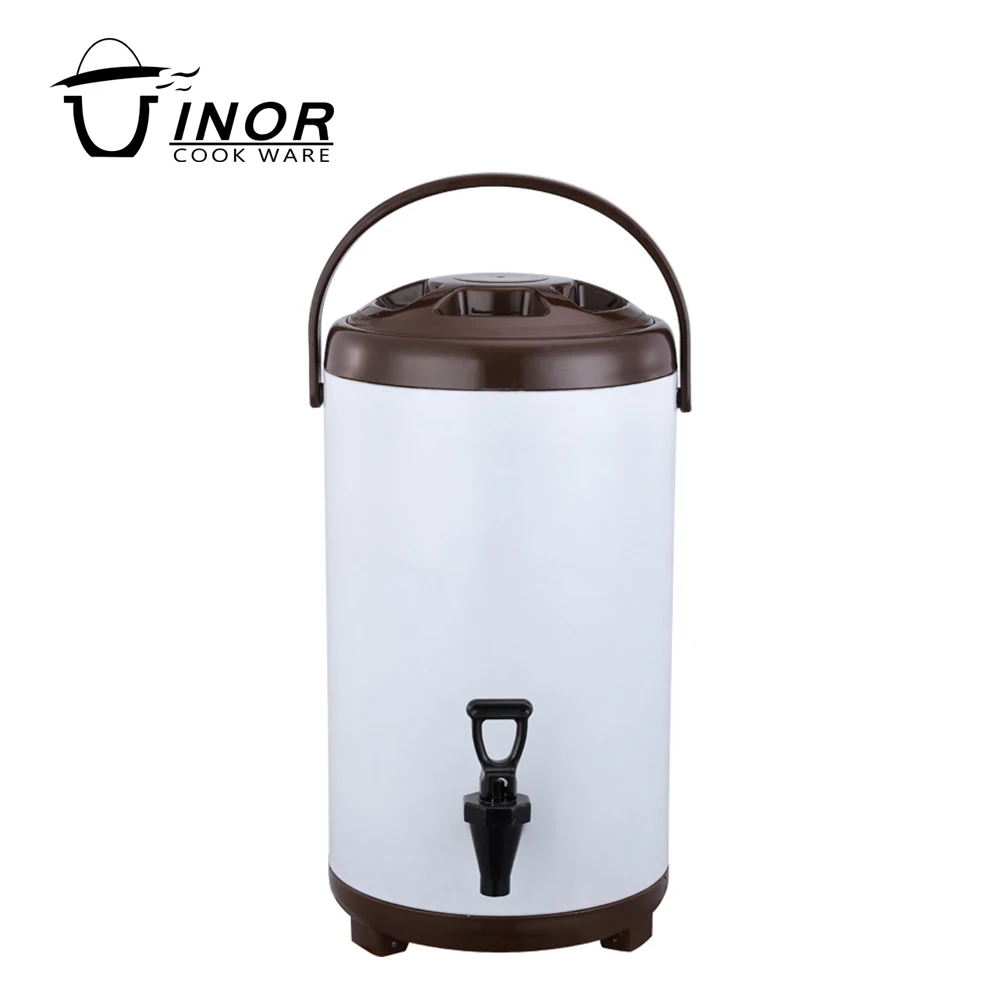 Warm drink dispenser 10,5 L with burner holder : Stellinox