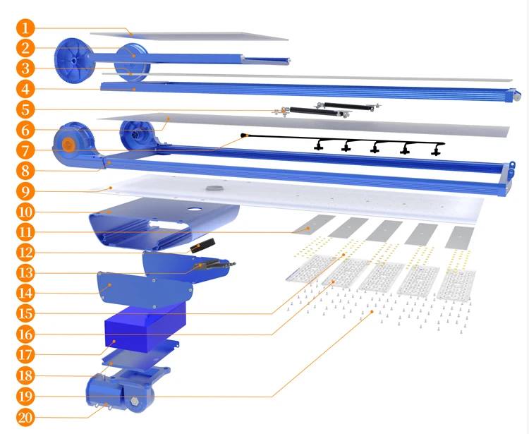 Wholesale Expressway Road Street Lamp Energy Saving All In One Integrated 30W Led Solar Street Light