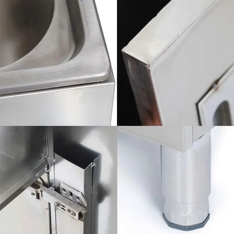 Various types of 304 stainless steel hand washing jars with soap dispenser for clean room use