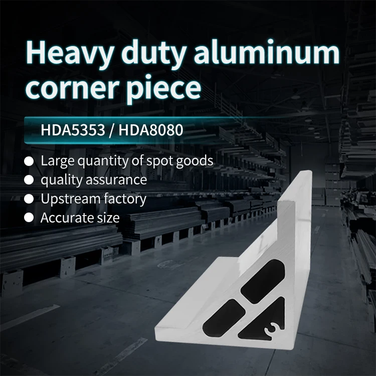 Industrial Aluminum 5353 Profile Accessories 8080 Reinforced Heavy-duty Profile Frame Connectors Fixed 90 Degree Bracket factory