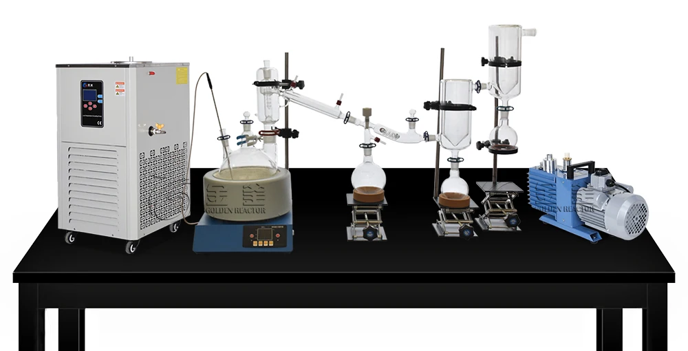 5 Liter Short Path Distillation Machine Turnkey Short Path Distiller for Sale