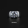 silver white  Moissanite