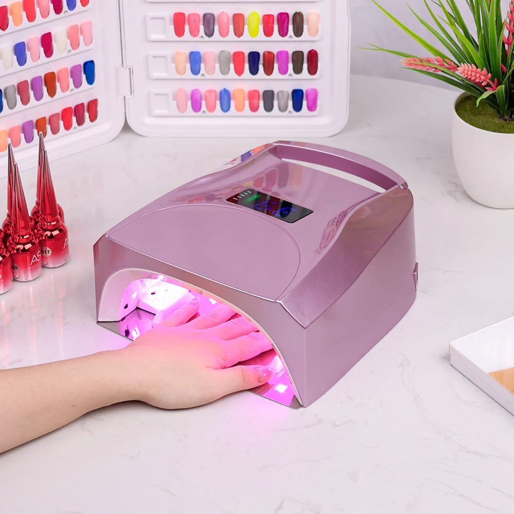 2023 High Power 96w Gel Uv Led Cordless Nail Lamp Rechargeable Large ...